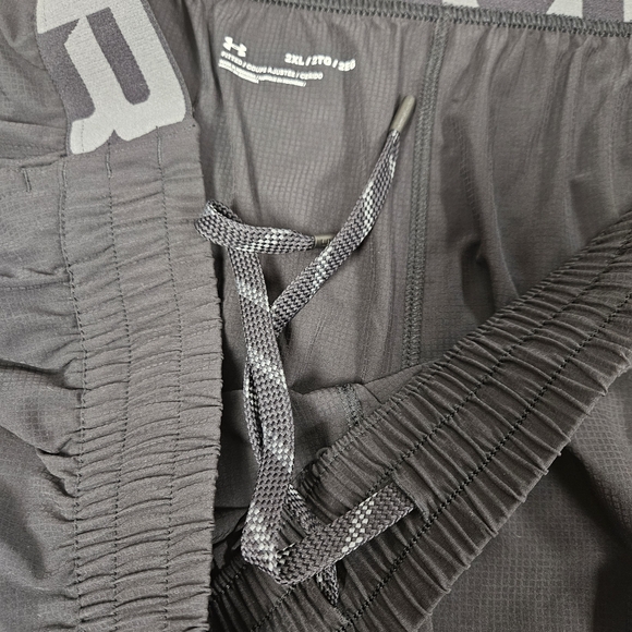 Under Armour Shorts Mens Size XXL Black UA Elevated Woven 2.0 Shorts Training - Picture 5 of 7